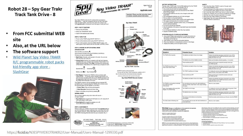 Robot 28 Spy Gear Trakr Track Tank Drive Build Mobile Robots